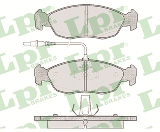 Jeu de 4 plaquettes de frein avant LPR 05P450 - OtoParts.ma