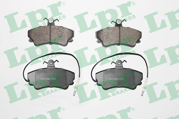 Jeu de 4 plaquettes de frein avant LPR 05P452 - OtoParts.ma