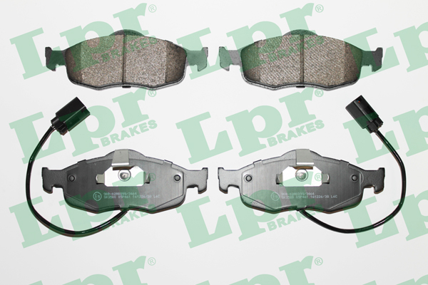 Jeu de 4 plaquettes de frein avant LPR 05P461 - OtoParts.ma