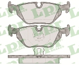 Jeu de 4 plaquettes de frein arrière LPR 05P463 - OtoParts.ma