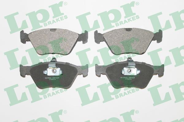 Jeu de 4 plaquettes de frein avant LPR 05P465 - OtoParts.ma
