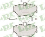 Jeu de 4 plaquettes de frein avant LPR 05P469 - OtoParts.ma