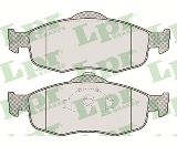 Jeu de 4 plaquettes de frein avant LPR 05P471 - OtoParts.ma