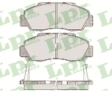 Jeu de 4 plaquettes de frein avant LPR 05P472 - OtoParts.ma
