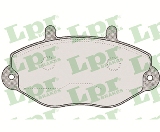 Jeu de 4 plaquettes de frein avant LPR 05P482 - OtoParts.ma