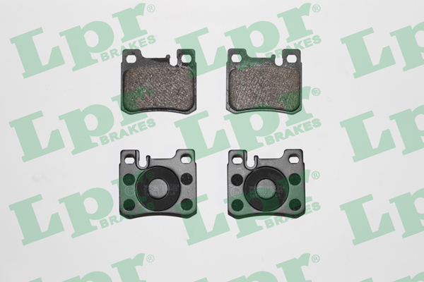 Jeu de 4 plaquettes de frein arrière LPR 05P485 - OtoParts.ma