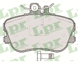 Jeu de 4 plaquettes de frein avant LPR 05P492 - OtoParts.ma