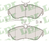 Jeu de 4 plaquettes de frein avant LPR 05P494 - OtoParts.ma