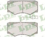 Jeu de 4 plaquettes de frein avant LPR 05P499 - OtoParts.ma