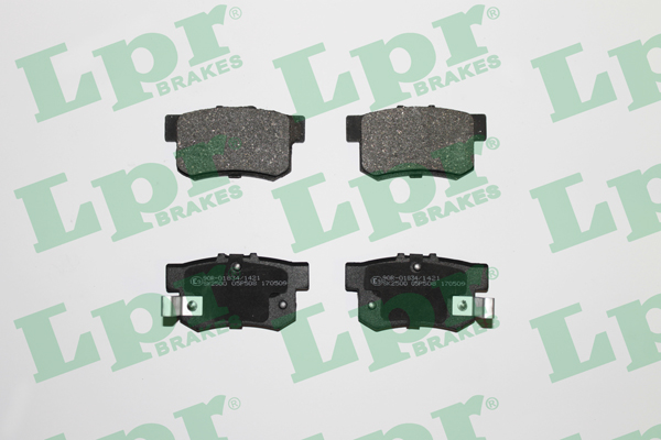 Jeu de 4 plaquettes de frein LPR 05P508