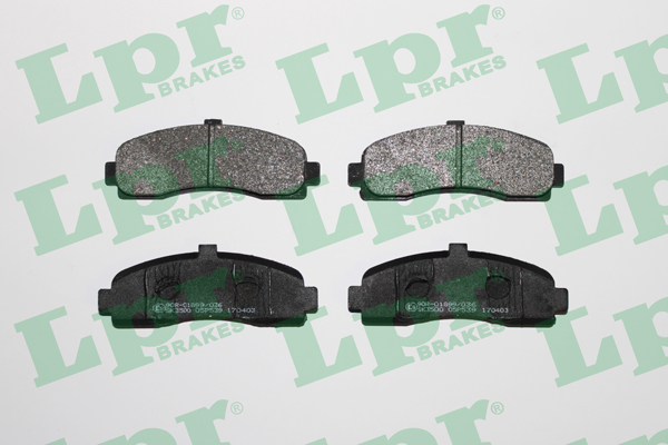 Jeu de 4 plaquettes de frein LPR 05P539