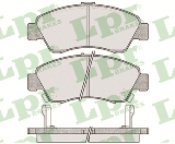 Jeu de 4 plaquettes de frein avant LPR 05P558 - OtoParts.ma
