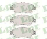Jeu de 4 plaquettes de frein avant LPR 05P564 - OtoParts.ma