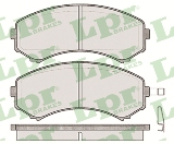 Jeu de 4 plaquettes de frein avant LPR 05P569 - OtoParts.ma