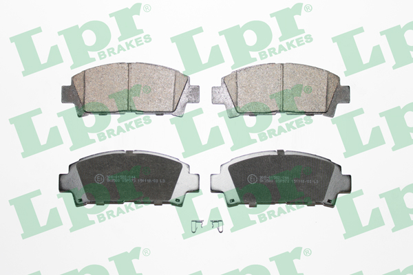 Jeu de 4 plaquettes de frein avant LPR 05P573 - OtoParts.ma