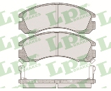 Jeu de 4 plaquettes de frein avant LPR 05P578 - OtoParts.ma