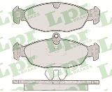 Jeu de 4 plaquettes de frein avant LPR 05P599 - OtoParts.ma