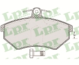 Jeu de 4 plaquettes de frein avant LPR 05P600 - OtoParts.ma