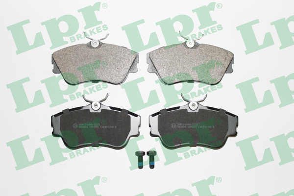 Jeu de 4 plaquettes de frein avant LPR 05P605 - OtoParts.ma