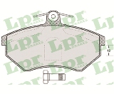Jeu de 4 plaquettes de frein avant LPR 05P613 - OtoParts.ma