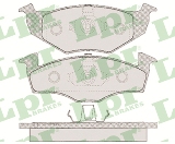 Jeu de 4 plaquettes de frein avant LPR 05P627 - OtoParts.ma