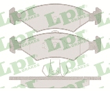 Jeu de 4 plaquettes de frein avant LPR 05P628 - OtoParts.ma
