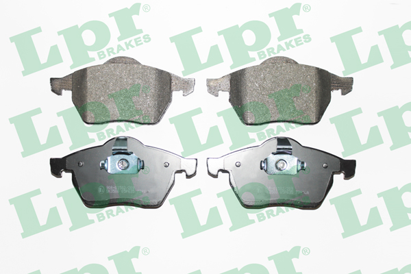 Jeu de 4 plaquettes de frein avant LPR 05P635 - OtoParts.ma