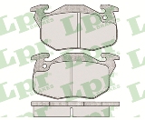 Jeu de 4 plaquettes de frein avant LPR 05P642 - OtoParts.ma