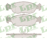 Jeu de 4 plaquettes de frein avant LPR 05P644 - OtoParts.ma