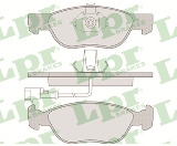 Jeu de 4 plaquettes de frein avant LPR 05P646 - OtoParts.ma