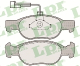 Jeu de 4 plaquettes de frein avant LPR 05P652 - OtoParts.ma