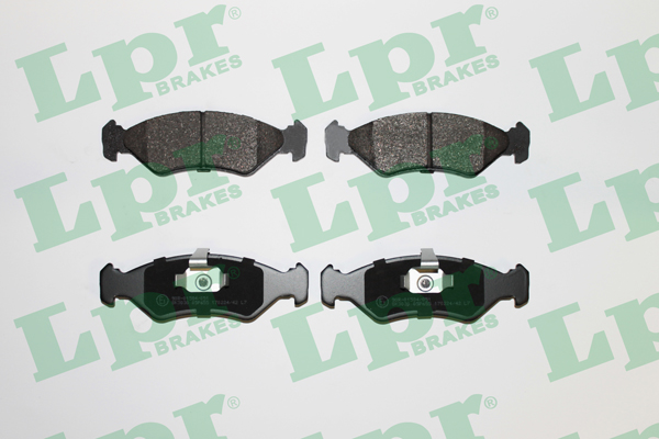 Jeu de 4 plaquettes de frein avant LPR 05P655 - OtoParts.ma