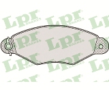Jeu de 4 plaquettes de frein avant LPR 05P661 - OtoParts.ma