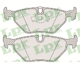 Jeu de 4 plaquettes de frein arrière LPR 05P675 - OtoParts.ma