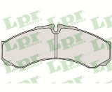 Jeu de 4 plaquettes de frein avant LPR 05P684 - OtoParts.ma