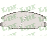 Jeu de 4 plaquettes de frein avant LPR 05P685 - OtoParts.ma