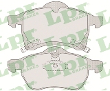 Jeu de 4 plaquettes de frein avant LPR 05P690 - OtoParts.ma