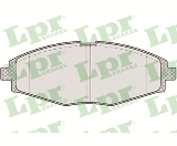 Jeu de 4 plaquettes de frein avant LPR 05P693 - OtoParts.ma