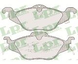 Jeu de 4 plaquettes de frein avant LPR 05P698 - OtoParts.ma