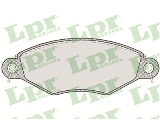 Jeu de 4 plaquettes de frein avant LPR 05P708 - OtoParts.ma