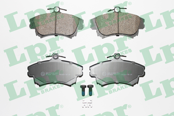 Jeu de 4 plaquettes de frein avant LPR 05P711 - OtoParts.ma