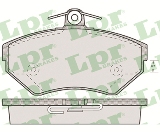 Jeu de 4 plaquettes de frein avant LPR 05P719 - OtoParts.ma
