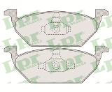 Jeu de 4 plaquettes de frein avant LPR 05P730 - OtoParts.ma