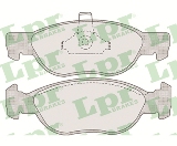 Jeu de 4 plaquettes de frein avant LPR 05P740 - OtoParts.ma