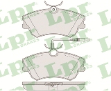 Jeu de 4 plaquettes de frein avant LPR 05P750 - OtoParts.ma