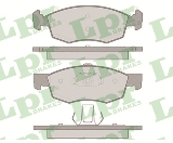 Jeu de 4 plaquettes de frein avant LPR 05P756 - OtoParts.ma