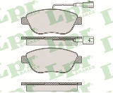 Jeu de 4 plaquettes de frein avant LPR 05P764 - OtoParts.ma