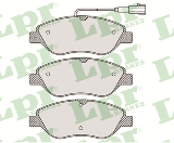 Jeu de 4 plaquettes de frein avant LPR 05P765 - OtoParts.ma