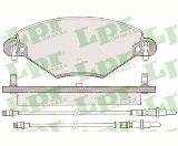 Jeu de 4 plaquettes de frein avant LPR 05P793 - OtoParts.ma