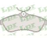 Jeu de 4 plaquettes de frein avant LPR 05P806 - OtoParts.ma